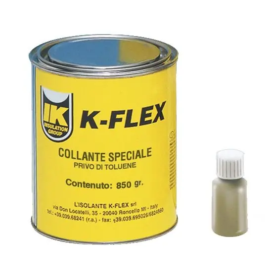 Colle spéciale pour manchon isolant solaire + Durcisseur Haute Qualité