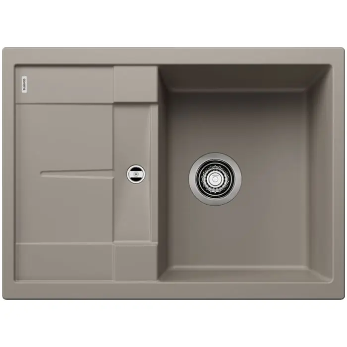 Livraison Express Évier de cuisine Metra 45 S compact tartufo - sous-meuble 45 cm - 680 x 500 x 190 mm - vidage manuel - Blanco