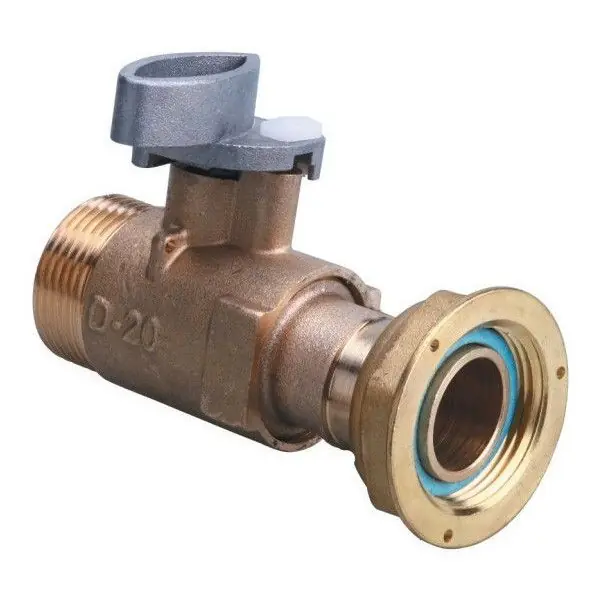 Bon Marché Robinet compteur Type D gaz naturel à tête carrée DN20