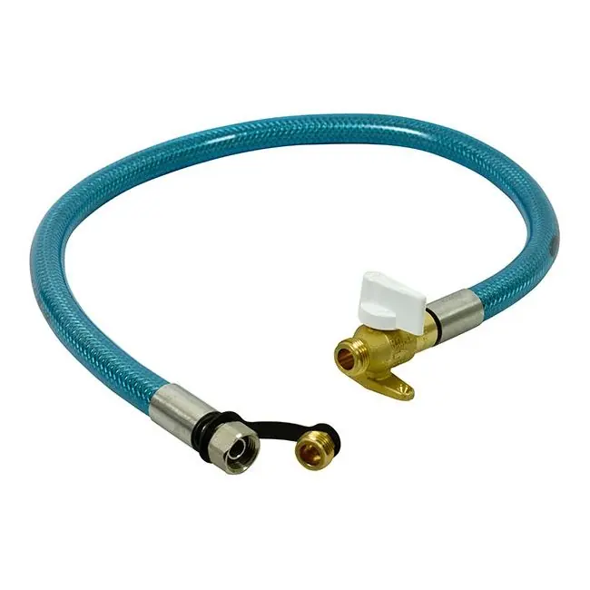 Two-inox flexible 1m + robinet ROAI – Gaz naturel Meilleure Vente