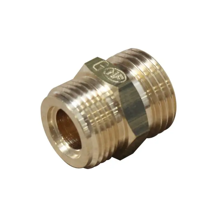 Certifié Raccord Joint Plat Gaz - NF - mâle 20x150 /mâle G1/2" - DN12 - Gurtner