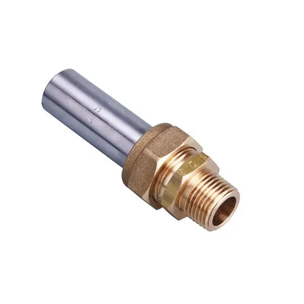1 Raccord NF 3 pièces à visser mâle 1&Prime; (26/34) – à souder tube acier Ø33,7 – DN25 – 5 bar – Gurtner Seulement Aujourd&rsquo;hui