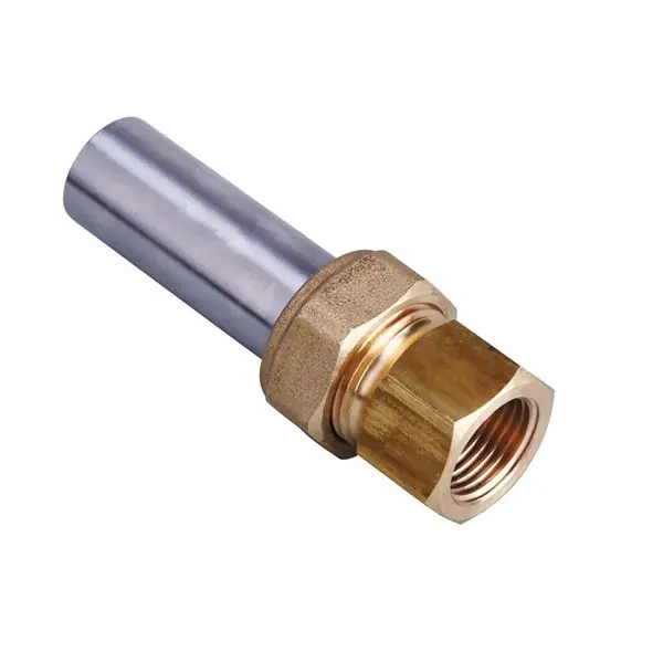 1 Raccord NF 3 pièces à visser femelle 1/2&Prime; (15/21) – à souder tube acier Ø21,3 – DN15 – Gurtner Offre Limitée