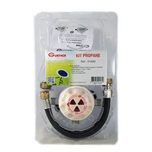 Kit inverseur propane pour un raccordement cuisinière - 1,3kg/h + 2 lyres de 35 cm (usage 5 ans) - Gurtner Commande En Gros