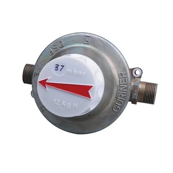 Solde Détendeur sécurité Propane 12kg/h - Mâle G3/4" - 37mbar