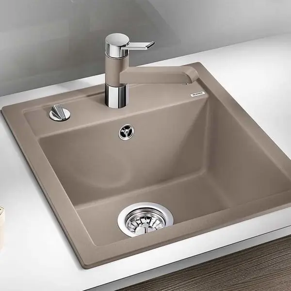 Marque Evier à encastrer BLANCO DALAGO 45 - Vidage automatique - 465*510mm