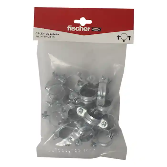 Vente Flash 20 colliers simple 7×150 Ø22 – Fischer