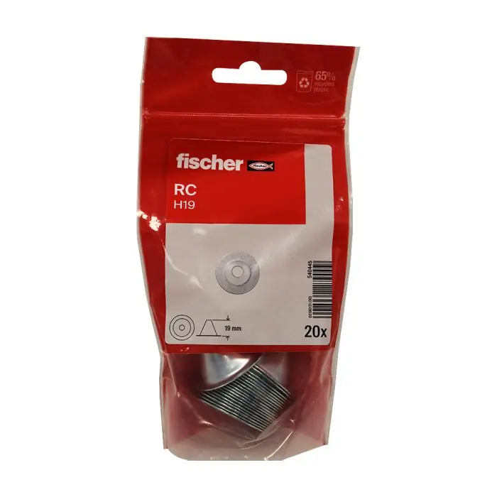 20 rosaces conique Fischer RC hauteur 19 mm - Fischer Certifié
