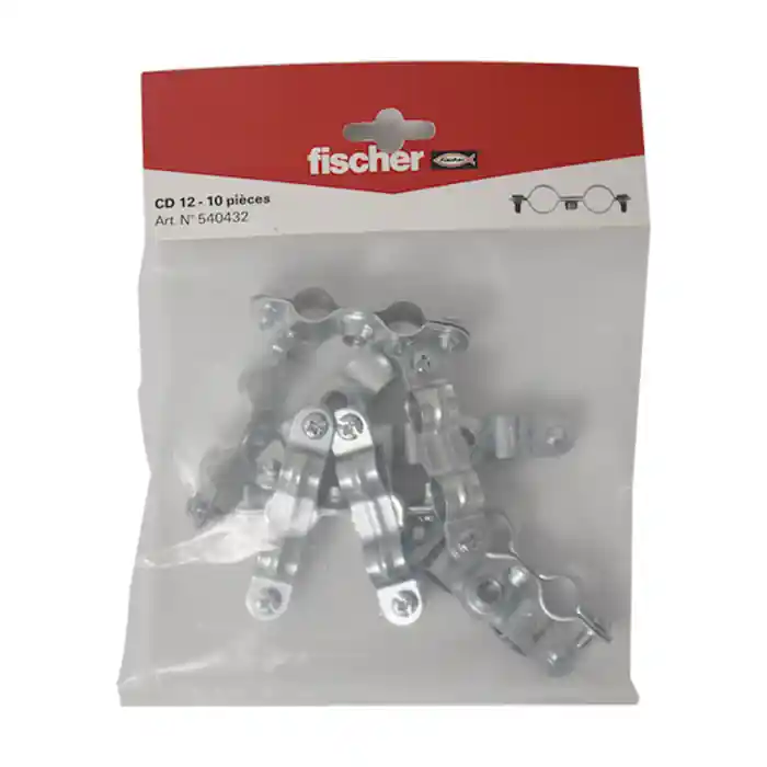 10 colliers double 7×150 Ø12 – Fischer Nouveauté