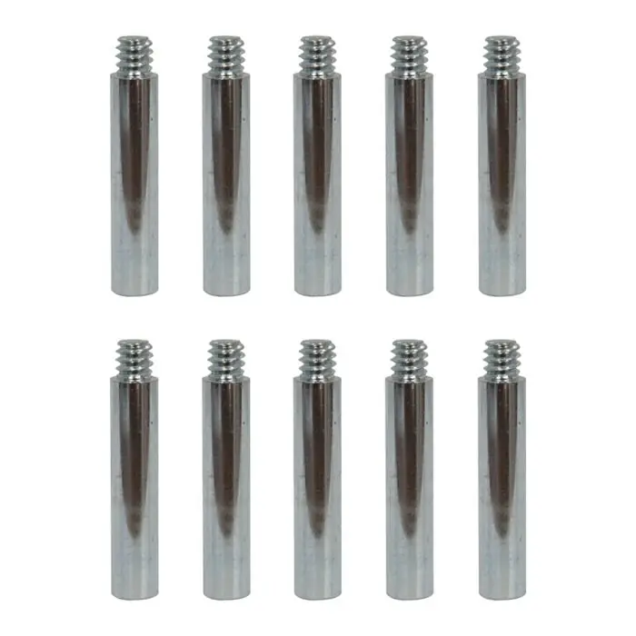 Must-Have 10 rallonges patte à vis 7x150 - Mâle Femelle - Ø9 x 30 mm - Fischer