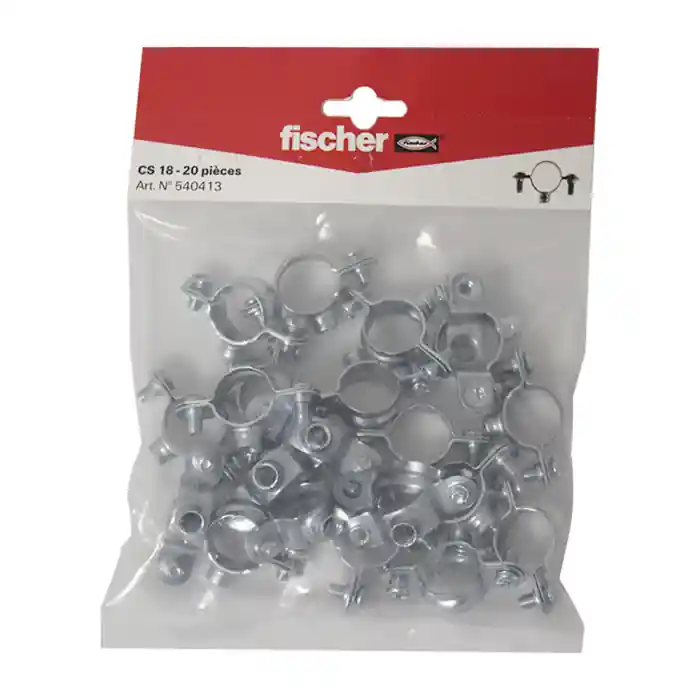 20 colliers simple 7x150 Ø18 - Fischer Affaire À Saisir