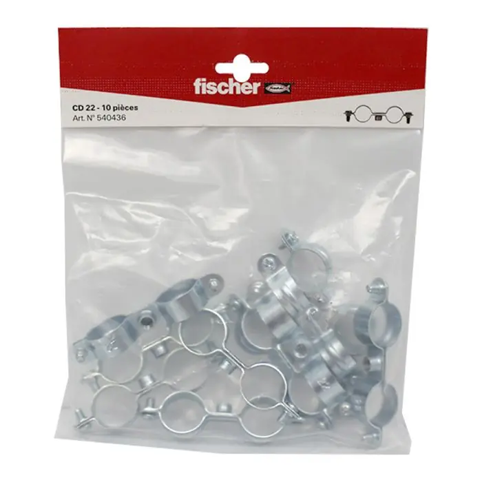 Quantité Limitée 10 colliers double 7x150 Ø22 - Fischer