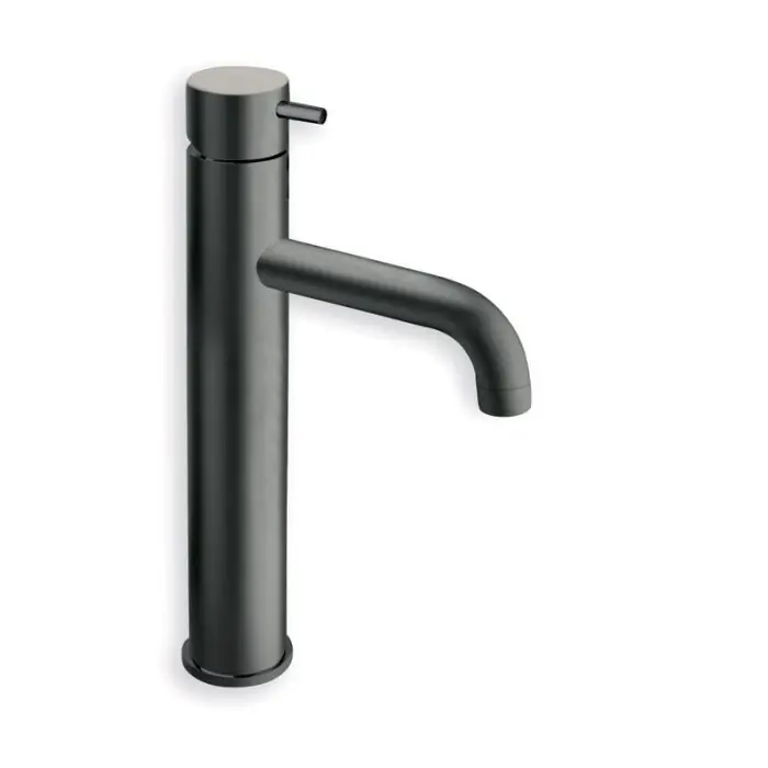 Acheter En Ligne Robinet mitigeur lavabo mi-haut TRIVERDE Blackmat – Cristina Ondyna KTV22713