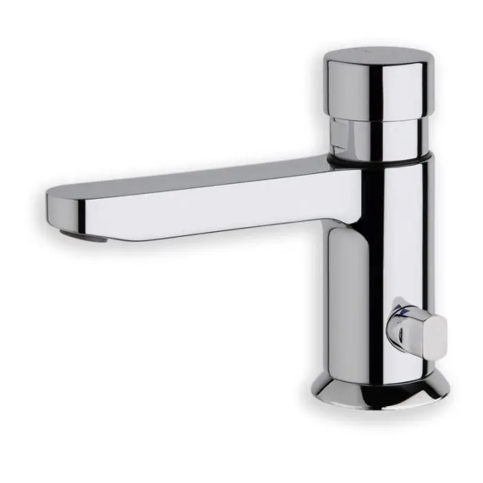 Authentique Robinet temporisé lave-mains déco QUIK Chromé – Cristina Ondyna Q523251