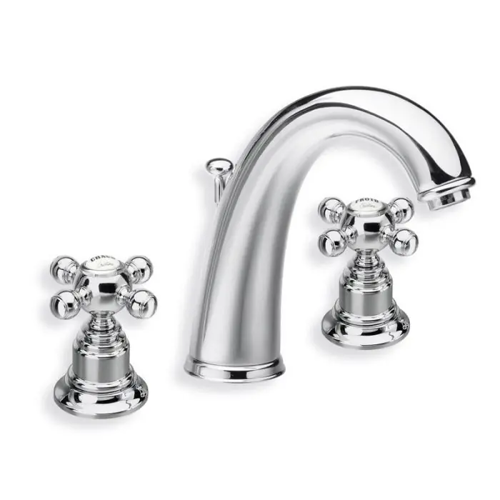 Robinet mélangeur lavabo 3 trous PARIGI Chromé - Cristina Ondyna PG11351 Livraison Express