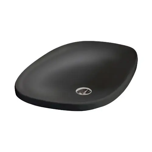Prix Promo Lavabo céramique rectangle 60×40 cm à encastrer Blackmat – Ondyna WWL604513