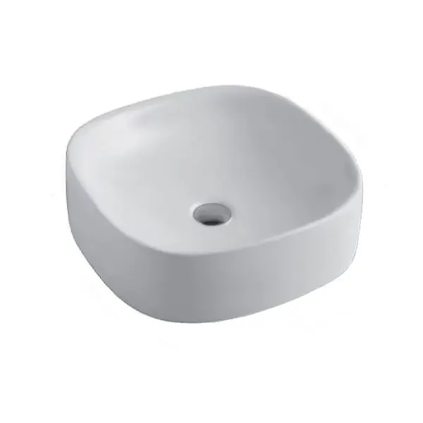Vasque céramique Wild 45 cm à poser blanc – Ondyna WWL3080 Achat Immédiat