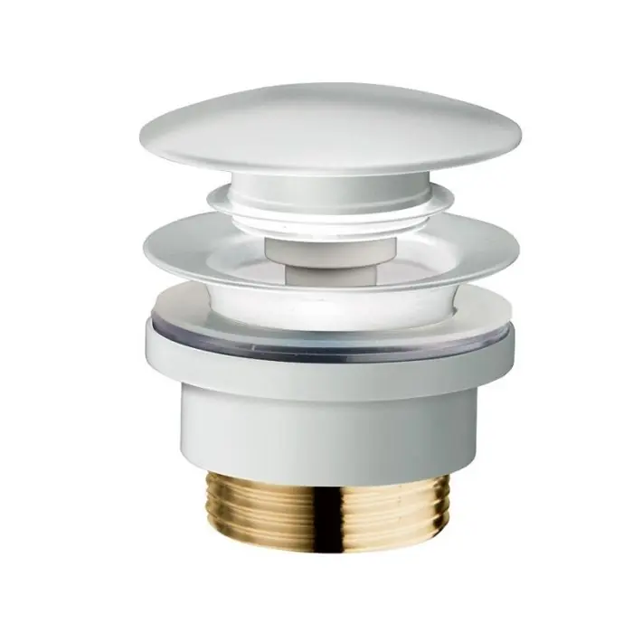 Dernier Modèle Bonde lavabo UP&DOWN Ø64 (G1 1/4) Whitemat – Cristina Ondyna UD42524