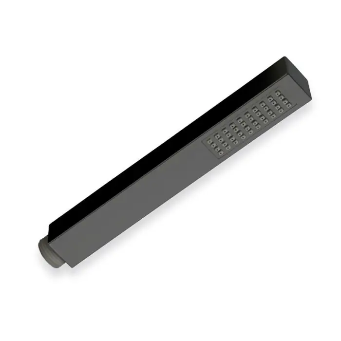 Top Vente Douchette monojet QUADRI Blackmat – Cristina Ondyna PD10313