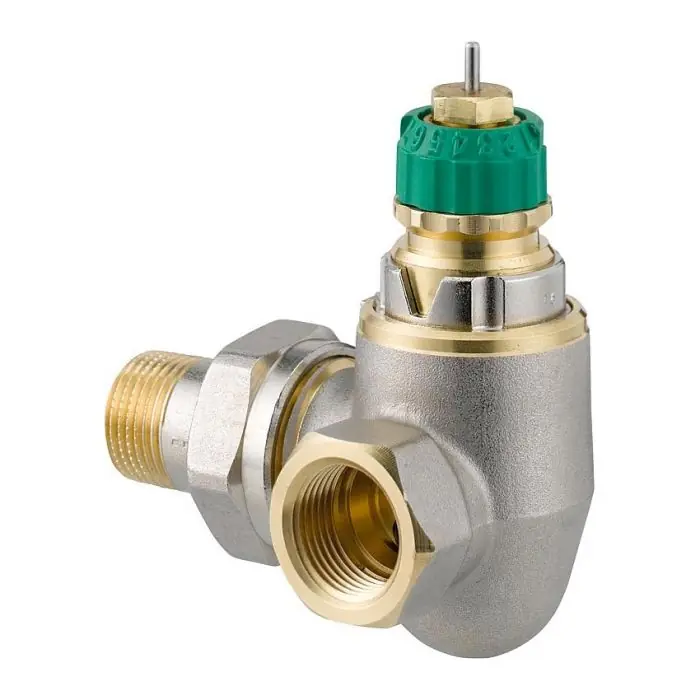 Corps de robinet radiateur angle à droite 3/8" RA-DV 10 Dynamic Valve - Danfoss 013G7717 Bon Marché