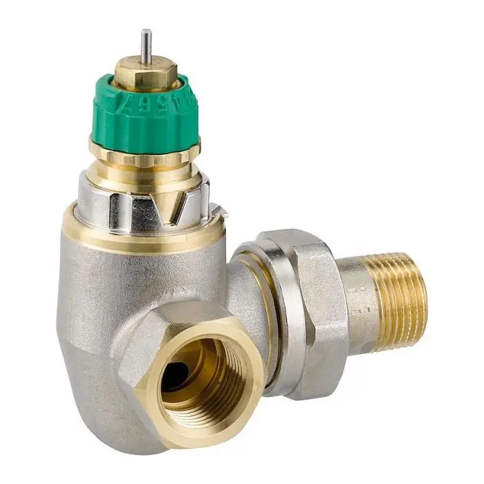 Corps de robinet radiateur angle à gauche 3/8" RA-DV 10 Dynamic Valve - Danfoss 013G7718 Bon Plan