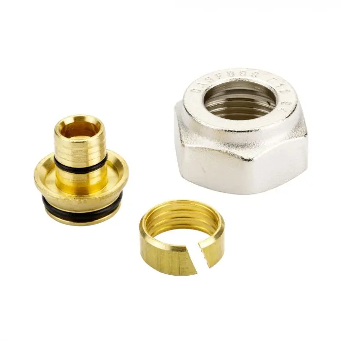 Raccord à visser pour corps de vanne - femelle 3/4‘‘ - PER 16 - Danfoss 013G4157 Petit Prix