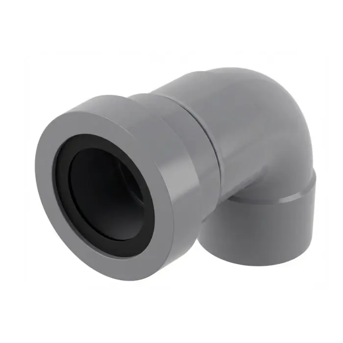 Acheter Direct Coude PVC évacuation à joint 87°30 Femelle Femelle Ø50 – Nicoll
