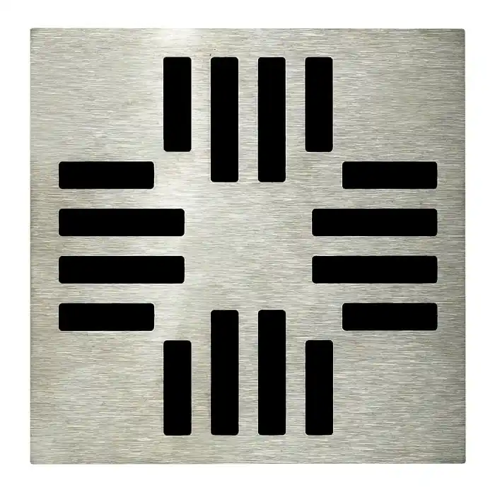 Grille carrée 130 x 130 mm Grafic pour Isotanche Promotion Saisonnière