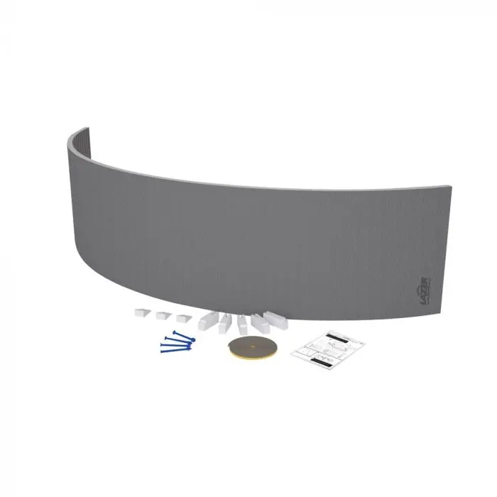 Tablier de baignoire courbe à carreler 30mm – 2200x600mm – Lazer 330500 Achat Immédiat