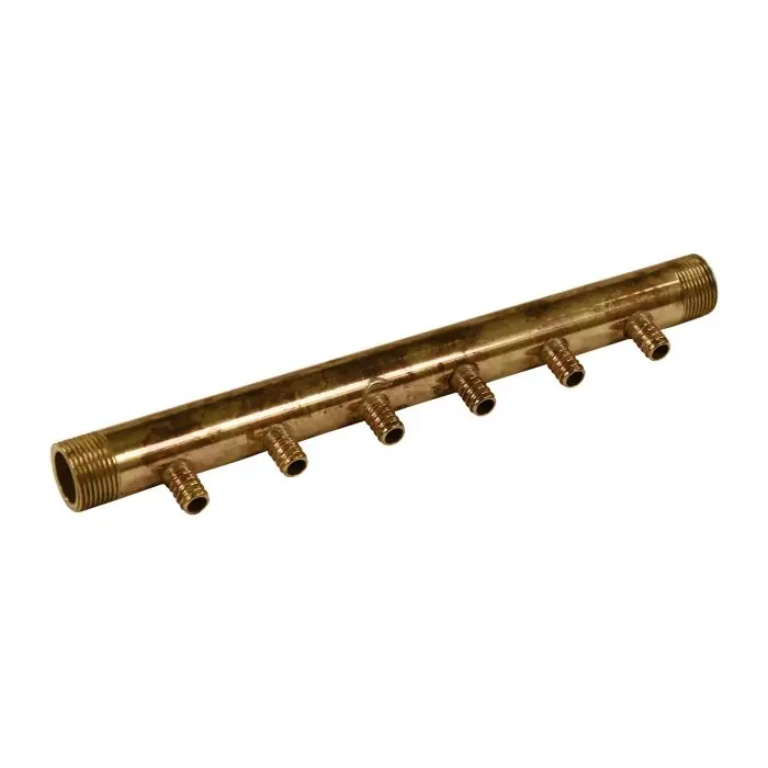 Collecteur 3/4" (20/27) Mâle - 6 départs pour tube PER Ø12 - entraxe 40mm Produit De Marque