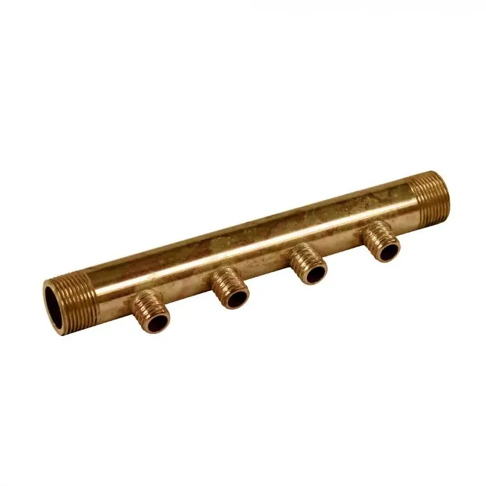 Collecteur 3/4" (20/27) Mâle - 4 départs pour tube PER Ø16 - entraxe 40mm Prix Cassé