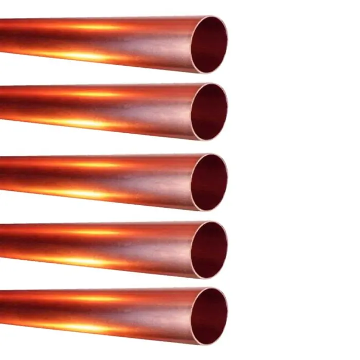 Achat Immédiat Lot de 5 Tubes cuivre écroui Ø40 – barre de 5m
