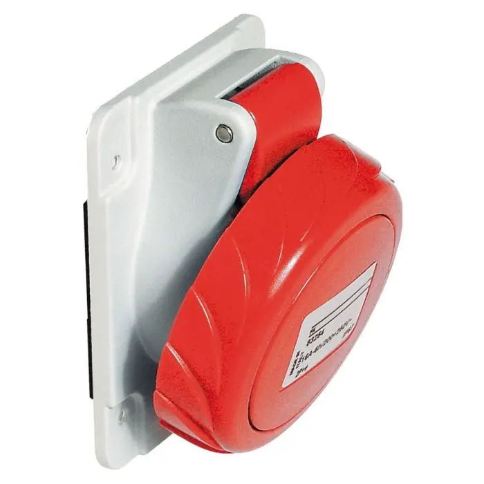 Pas Cher Socle prise industrielle PratiKa- 32A - IP67 - 5P - vis - Schneider Electric - PKF32F735