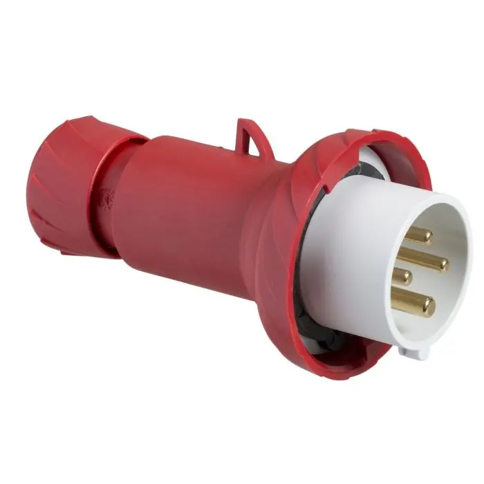 Top Vente Fiche mobile industrielle droite PratiKa 32 A - 3P+T - 380..415 V CA - IP67 - Schneider Electric - PKE32M734