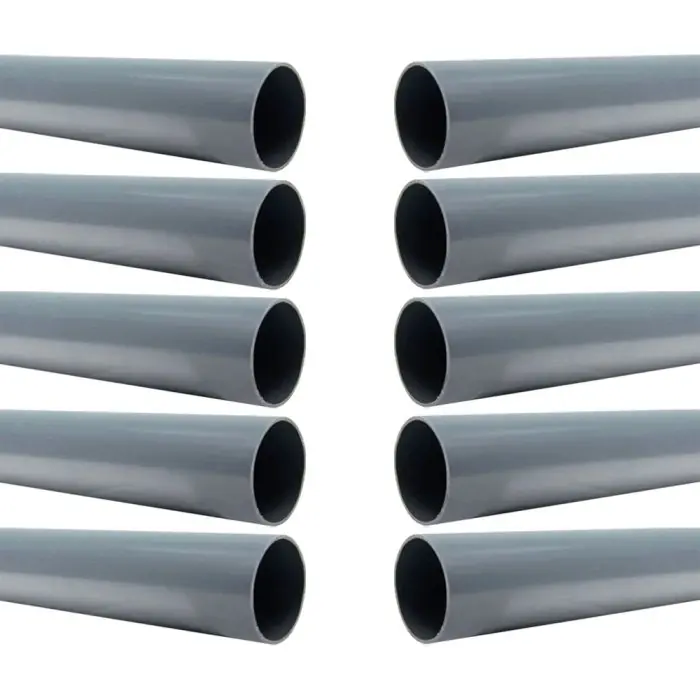 10 Tubes PVC évacuation NF-Me lisse – diamètre 40 mm – 4 mètres – ép. 3,0 mm – Arcanaute Produit De Marque