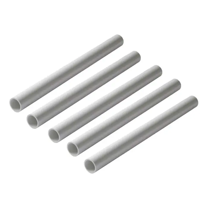 Lot de 5 Tubes PVC blanc NF diamètre 50 mm - 2 mètres - Nicoll Usine Directe