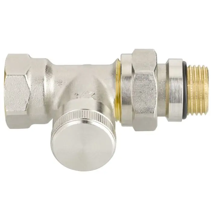 Meilleure Vente Té de réglage à douille auto-étanche RLV 15 – 1/2&Prime; (15/21) – Danfoss