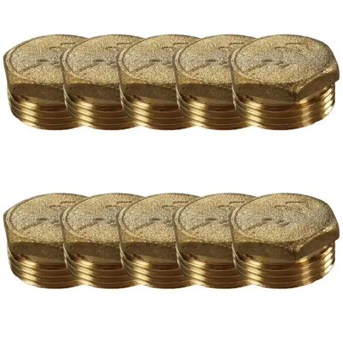 Lot de 10 Bouchons Laiton Mâle 1" (26/34) - Arcanaute Commander Maintenant