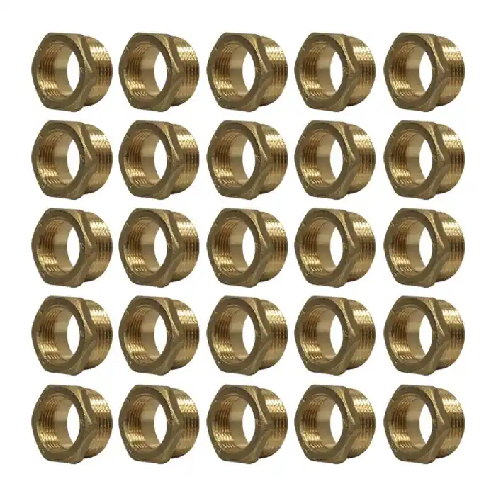 Achetez Aujourd&rsquo;hui Lot de 25 Mamelons Laiton Réduit Mâle/Femelle 1&Prime;-3/4&Prime; (26/34-20/27) – Arcanaute