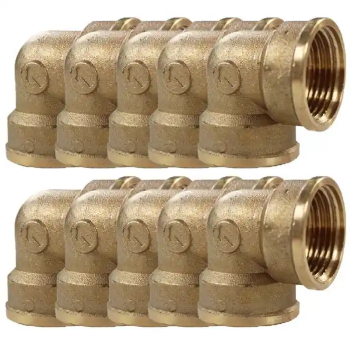 Acheter En Ligne Lot de 10 Coudes Laiton Femelle 1" (26/34) - Arcanaute