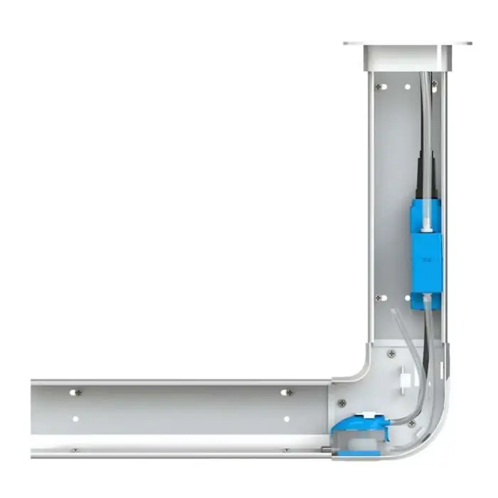 Pompe de relevage de condensats de climatiseur Sanicondens Clim Pack – goulotte blanche – SFA Vente Directe