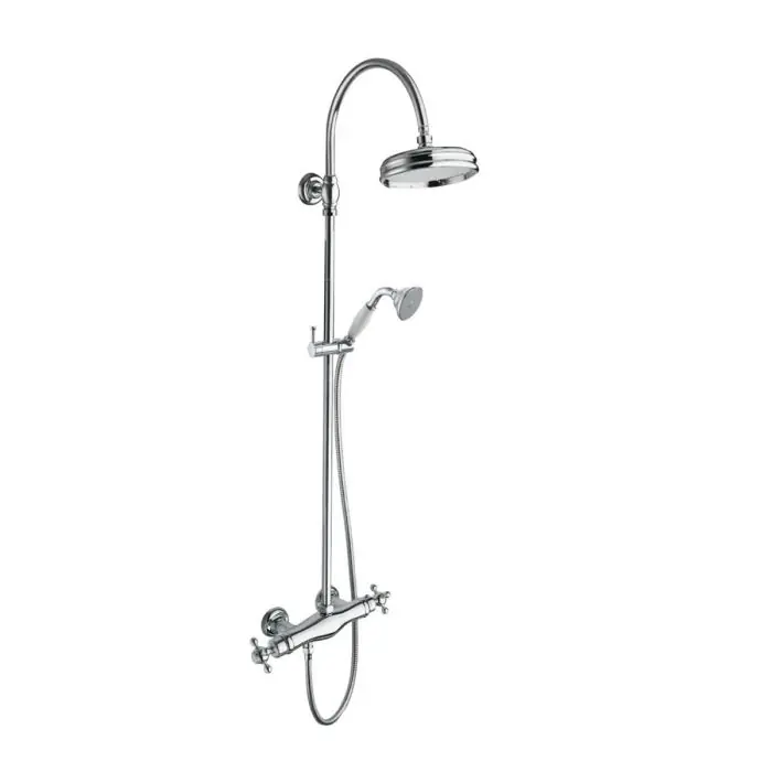 Quantité Limitée Colonne de douche thermostatique Parigi chromé – Cristina Ondyna