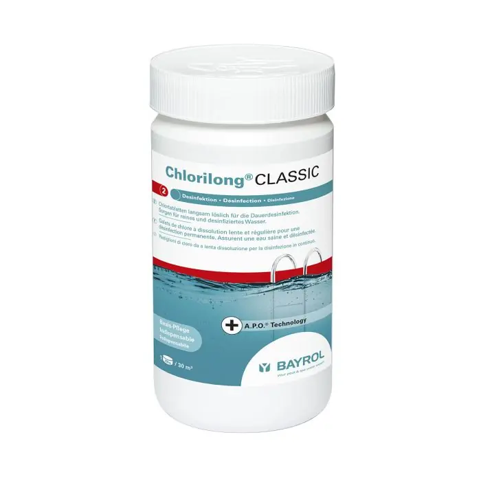 Boîte de 1,25kg de galets Chlorilong Classic pour désinfection chlore - Bayrol Offre Du Jour