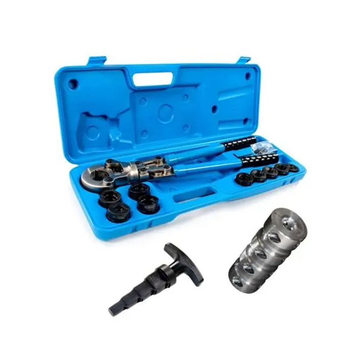Promotion Coffret Pince à sertir PER & Multicouche avec mors H & TH + Calibreur ébavureur multicouche + Redresseur - Arcanaute
