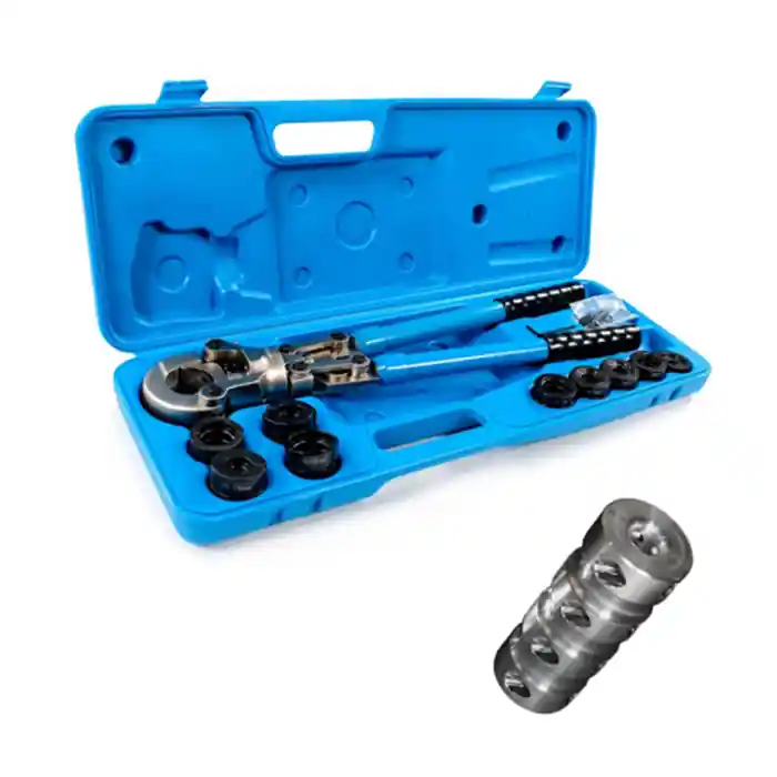 Dernier Modèle Coffret Pince à sertir PER & Multicouche avec mors H & TH + Redresseur - Arcanaute