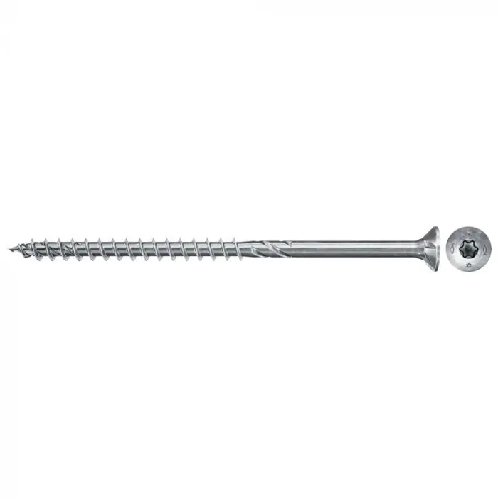 Satisfait Ou Remboursé 200 Vis Power-Fast FPF-II-CTP Ø5 x 50 mm, tête fraisée TX, filetage partiel - Fischer