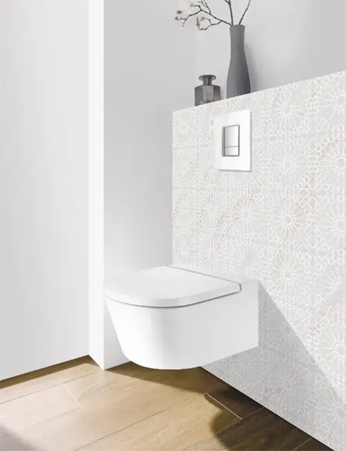 Panneau mural Decofast - Vintage - pour habillage Bâti-support - 1500 x 1200 x 3 mm - Thermes - Lazer Nouveauté