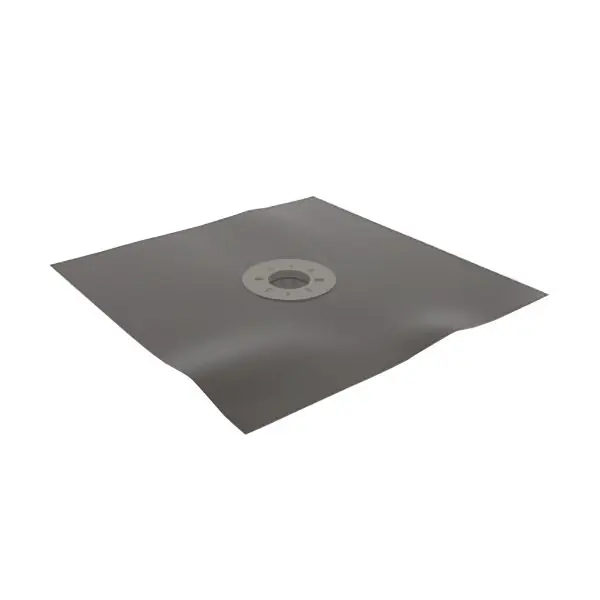 Isotanche Classic PRO NF excentré à gauche 2000 x 2000 mm – sortie verticale – grille carrée target – Lazer Produit De Marque