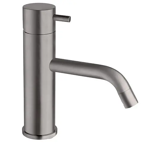 Acheter Direct Robinet mitigeur lavabo TRIVERDE métal brossé avec bonde up&down – Cristina Ondyna