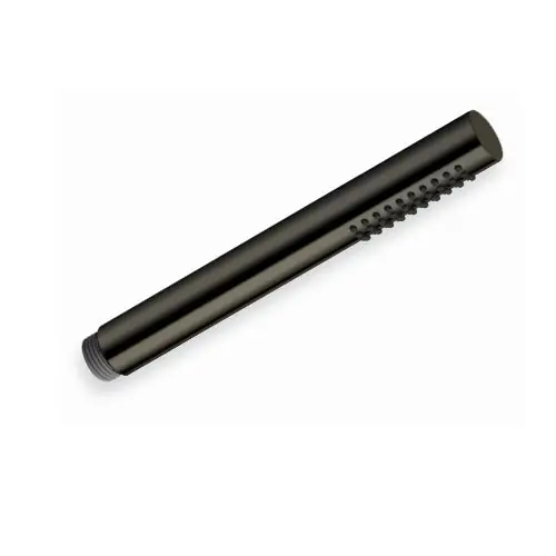 Achat Immédiat Douchette monojet laiton STYLO ronde – chromé noir – Cristina Ondyna